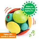 Bright Starts Wobble Bobble Interactive Activity Ball for Babies and Toddlers