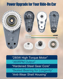 280W 24V RS775 Gearbox Motor for Power Wheels - Performance Enhancement