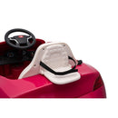 12V Pink Sports Car Ride-On for Girls with Doll Seating