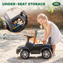 Black Land Rover Ride-On Car for Toddlers Aged 18-36 Months