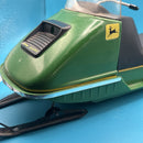 Vintage Normatt Battery Operated John Deere Sled Snowmobile *Read