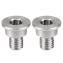 Bevinsee Pair of Brake Disc Rotor Screw Set Compatible with 34211161806