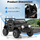 12V Electric Ride-On Truck for Kids - Bluetooth Remote Control with Enhanced Power