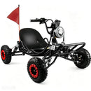 2000W Motor Electric Go Kart with Premium Steel Frame, 3 Speed, Up to 30MPH