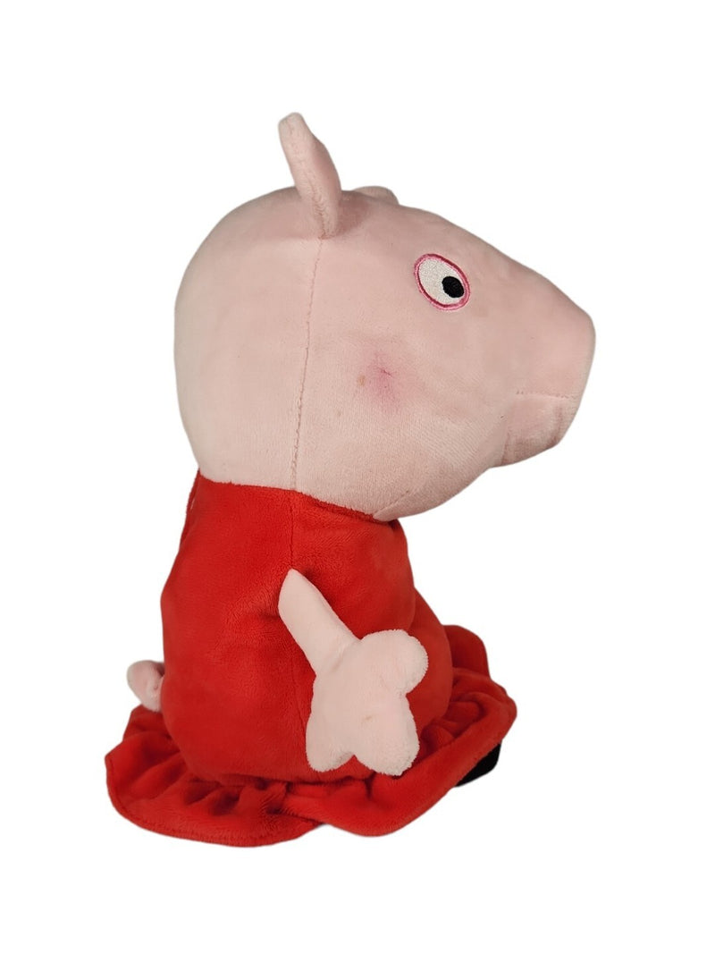 Talking Peppa Pig Doll with Whistle and Light-Up Cheeks 12-Inch Deluxe Set