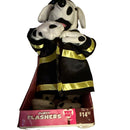 Playful Paws Light-Up Dalmatian Firefighter Plush Toy