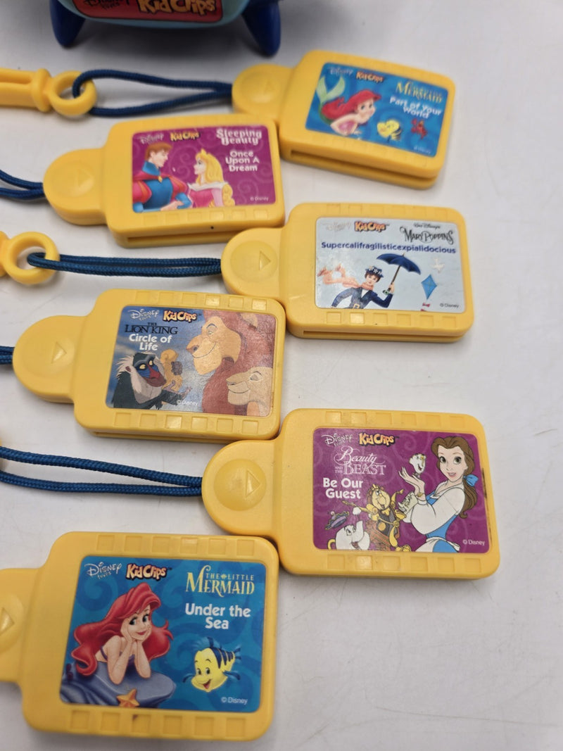 Disney Tunes Tiger Kid's Music Player Radio with 6 Song Cartridges - Working Condition
