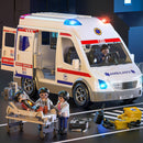 Rescue Adventure Friction-Powered Ambulance Toy for Children