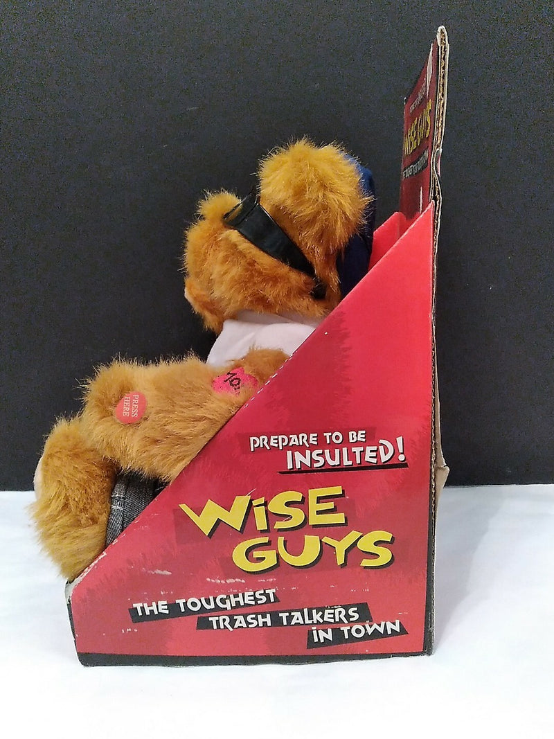 Talking Bear Hand Squeeze Toy with Sound Activation for Adults
