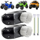 12V 16000RPM Miniature DC Motor Gearbox for Children's Ride-On Cars