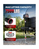 Kohree 7500 lbs 12V A-Frame Electric Trailer Jack with Integrated Level and Wiring