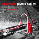 25-Foot 4 Gauge Heavy-Duty Jumper Cables for Vehicles