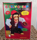 Monkey Charley The Chimp Vintage Electronic Battery Operated *NOT WORKING