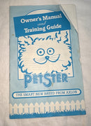 Unique 1985 Axlon PetSter Interactive Cat Robot - Unopened Edition