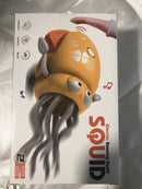 Dancing Pink Squid Toy with Battery-Powered Lights