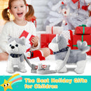 Interactive Dancing Dog Toy with Leash, Realistic Barking, and 10 Songs