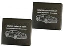 Muscle Car Vehicle Registration Organizer - Compact 5"x4.5"