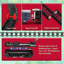 Illuminated Kids' Christmas Train Track Set