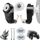 24V RS555 High-Speed Motor Gearbox Kit - Set of 2 for Power Wheels Enhancement