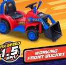 Adventure Force 6V Electric Ride-On Toy with Functional Front Loader for Ages 1.5+