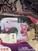 SINGER Pink and Purple Chainstitch Toy Sewing Machine for Ages 8 and Up A2214WM