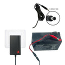 Versatile 12V & 24V Power Adapter for Children's Ride-On Vehicles, Power Wheels, and LED Accessories