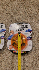 Set of 2 Dazzle Top Light-Up Motorized Spinning Toys Perfect for Holiday Surprises