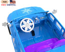 Frozen 12V Electric Ride-On Convertible with Remote Control for Kids Aged 3-5