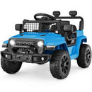 6V Kids Electric Truck with 4-Wheel Suspension and LED Lights