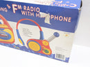 Retro Sing-A-Long Cassette Player with FM Headphones - Brand New Sealed 8620