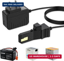 12V Power Wheels Battery Charger with Gray and Orange Top