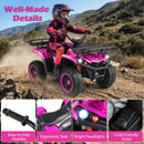 24V 4-Wheel Electric Ride-On Toy with Smooth Start, Music, Stories, and Multiple Audio Inputs