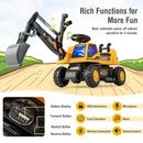 HONEY JOY HJ-1707-US 6V Electric Kids' Ride-On Excavator