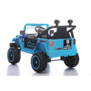 Electric Blue Ride-On Car for Kids Ages 3-5 with Remote Control