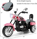 Pink Harley Davidson Battery-Powered Electric Motorcycle for Kids