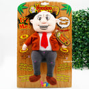 Retro 2004 Tekky Toys Talking Voodoo Boss Plush Office Gag Gift