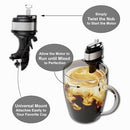 HMC Mini Wind-Up Boat Motor Coffee Mixer