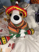 Singing Mariachi Puppy Plush Toy Dancing to 'Macarena'