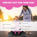 12V Electric Kids ATV with LED Lights and Adjustable Speed