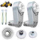 24V RS775 Motor Gearbox Upgrade Kit for Power Wheels - 2-Pack
