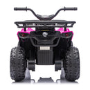 Electric Off-Road ATV for Kids with Cargo Racks, LED Lights, and Bluetooth