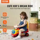 Chic Musical Ride-On Vehicle for Toddlers 19+ with Hidden Storage Compartment