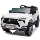 24V Double Seat Kids Ride-On Car with 2.4G Remote Control, Bluetooth, and LED Lights
