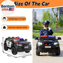 Bluetooth-Enabled Police Car Ride-On for Toddlers