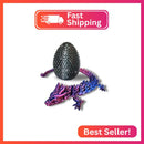 20" Flexible Fidget Dragon with Surprise Egg – Articulated 3D Printed Design
