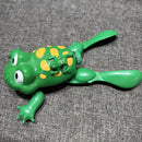 Froggy The Frog: Vibrant Green Bath Buddy Also Scoots On Floor Pool Toy Works!