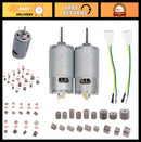 High-Performance 24V RS555 Electric Motors 35000RPM - Set of 2 for Power Wheels & Ride-On Toys