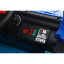Electric Blue Ride-On Car for Kids Ages 3-5 with Remote Control
