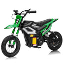 24V Electric Mini Dirt Bike for Kids, Speeds up to 14 Mph, Suitable for Ages 10 and Up