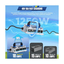 48V 18A Golf Cart Charger with 3-Pin Plug for Club Car